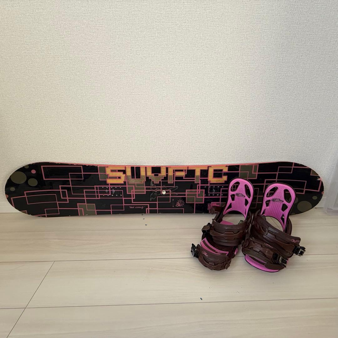 FANATIC × flux スノーボード ビンディング　2点セット