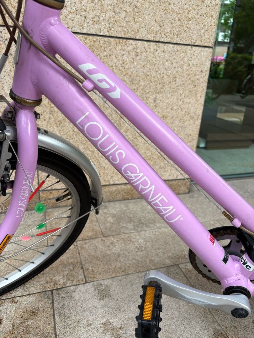 dyq　LOUIS GARNEAU ジュニアシティバイク パープル
