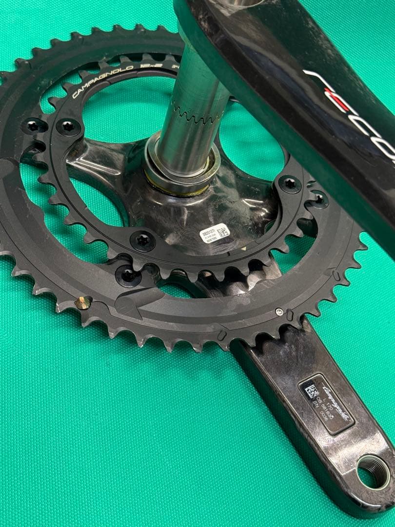 カンパニョーロ　レコード　クランクセット 12s 50〜34T 170mm 美品