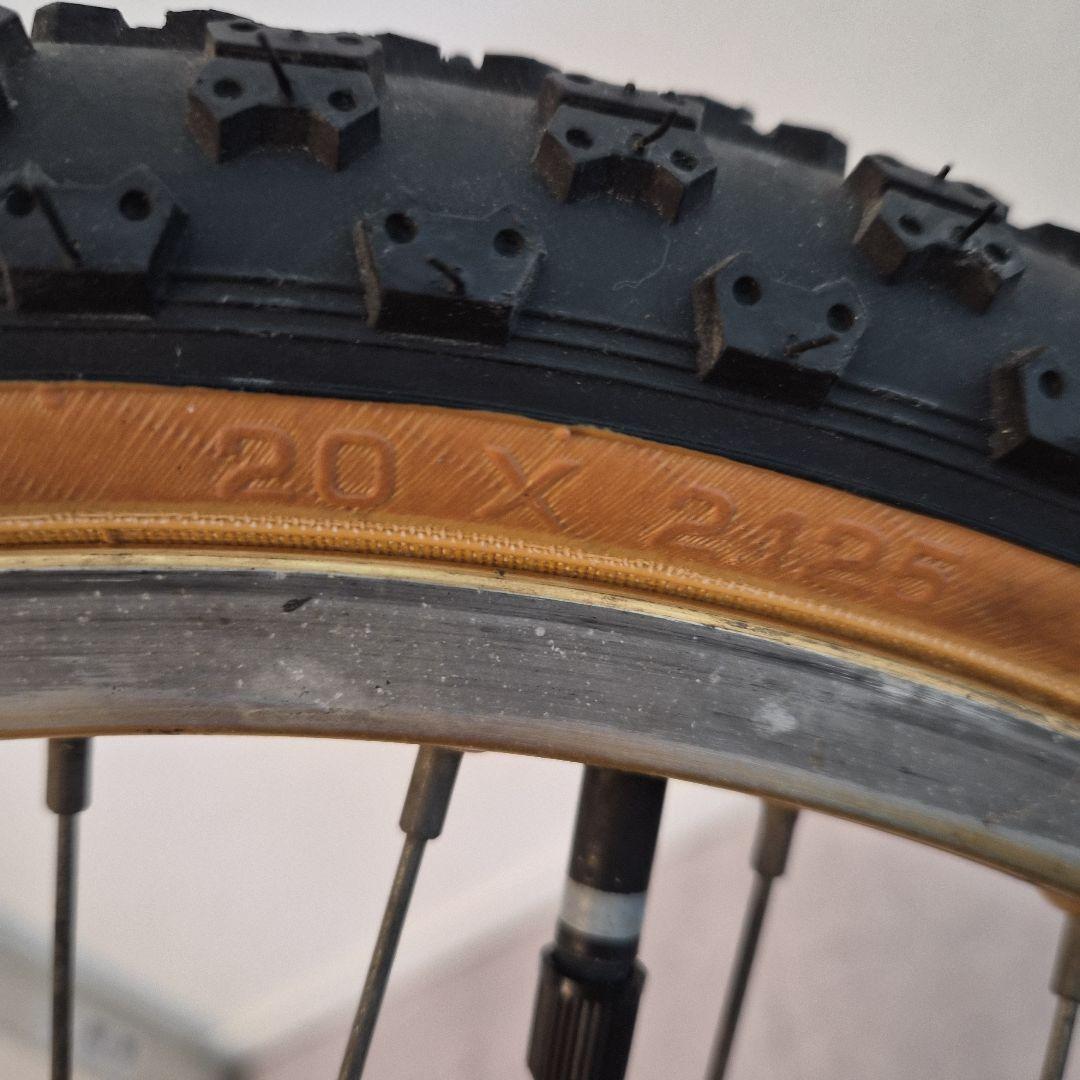 ARAYA 20×1.75 タコ穴 SUZUE ビッグハブ COMP3前後セット