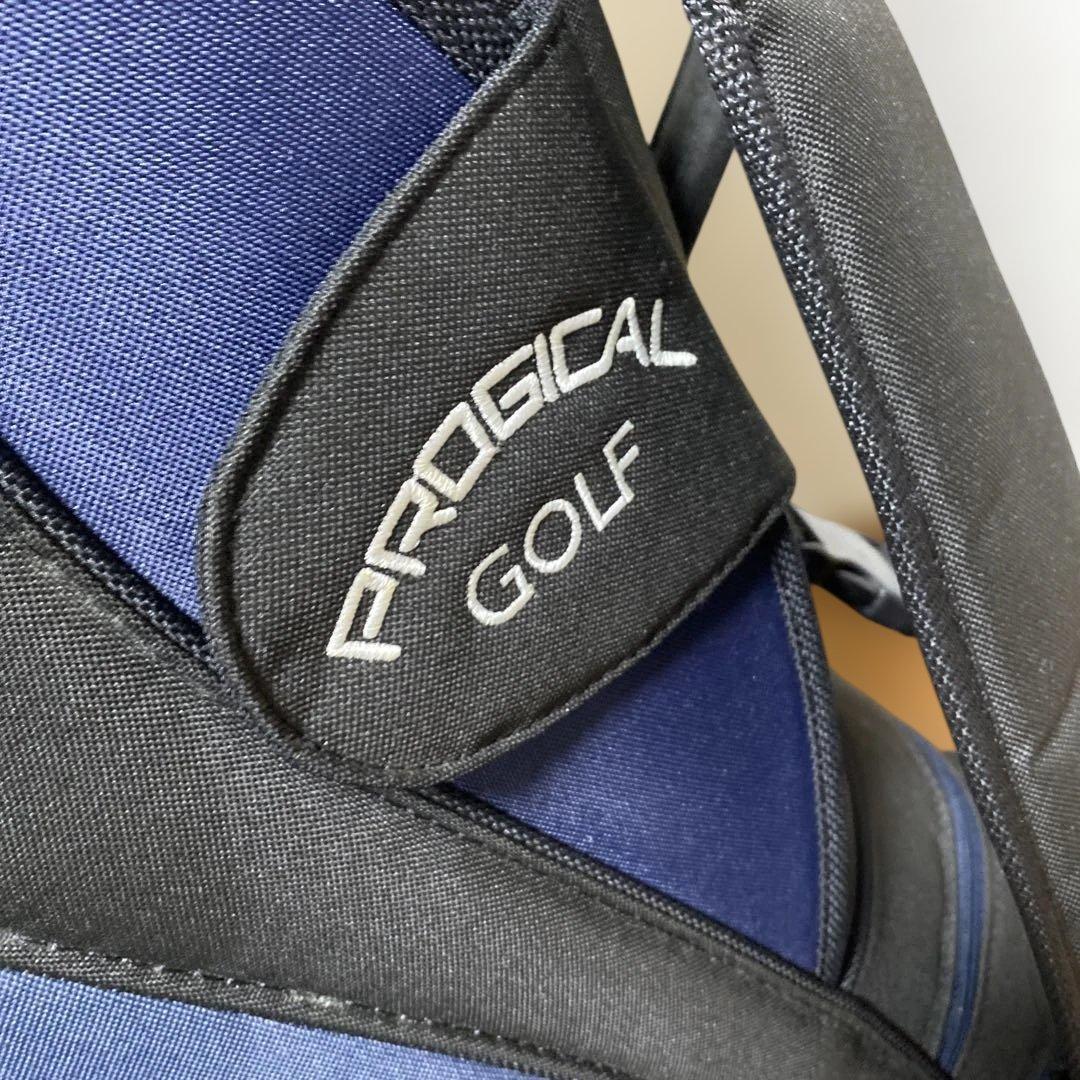 PROGICA GOLF キャディバッグ ネイビー