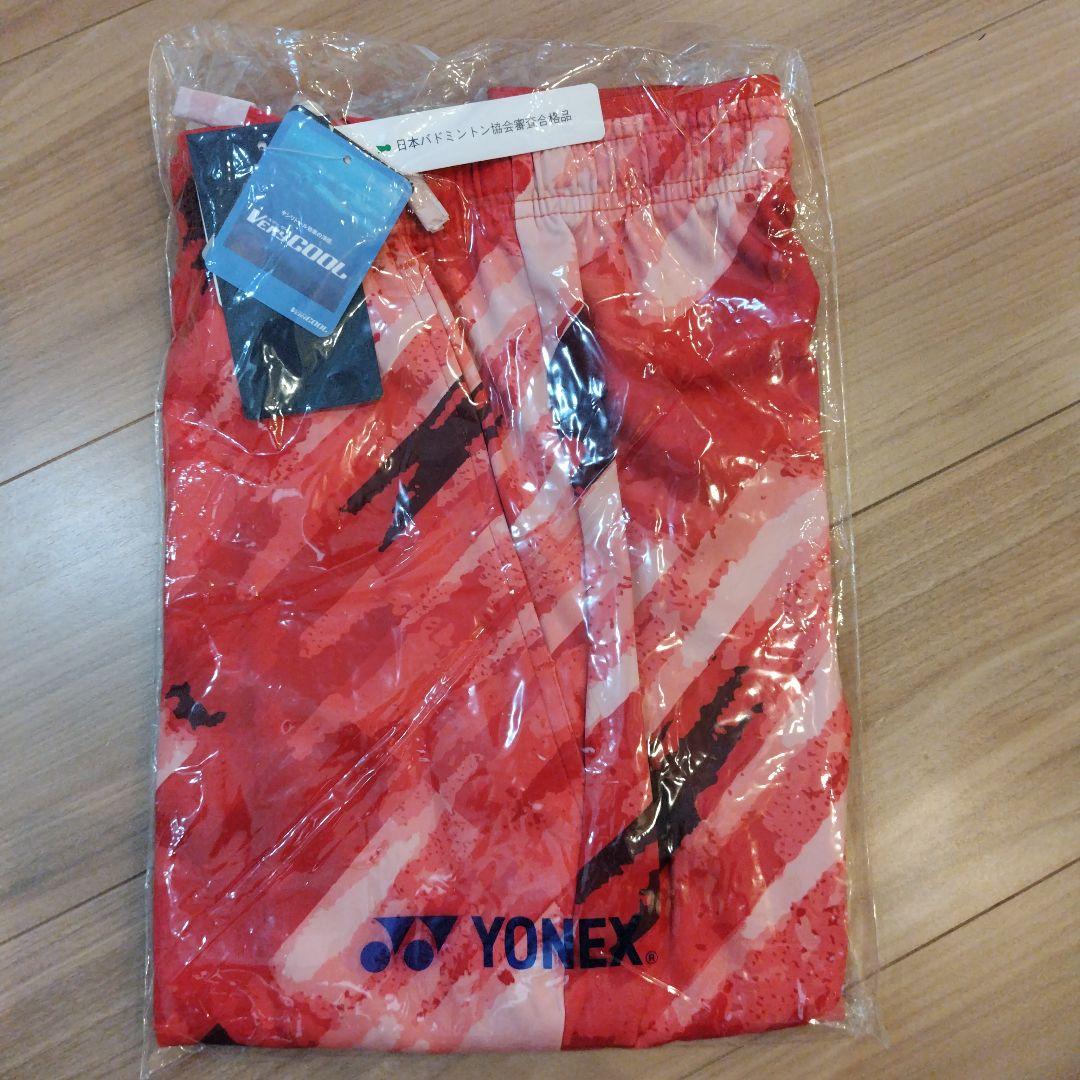 YONEX　ハーフパンツ　15176　フラッシュオレンジ　L