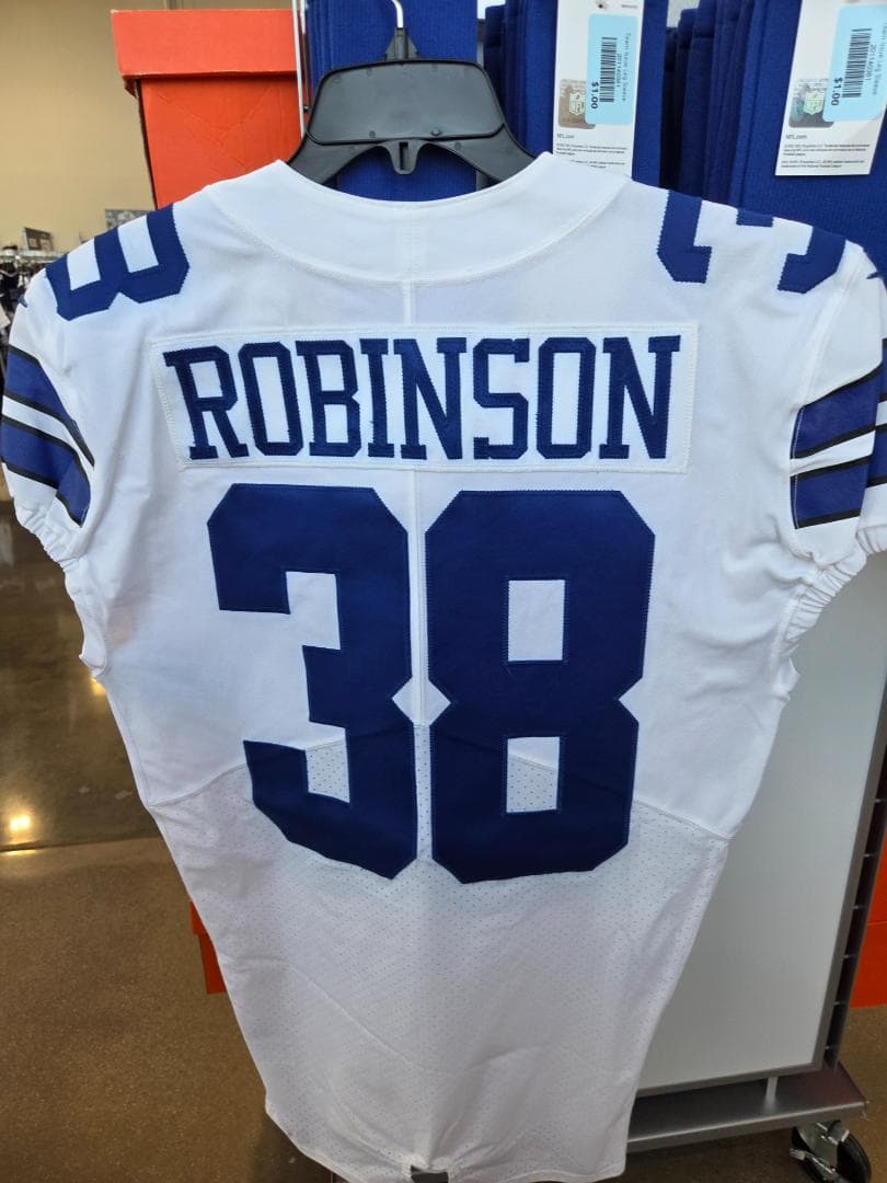 NFL ダラス・カウボーイズ #38 ROBINSON 白