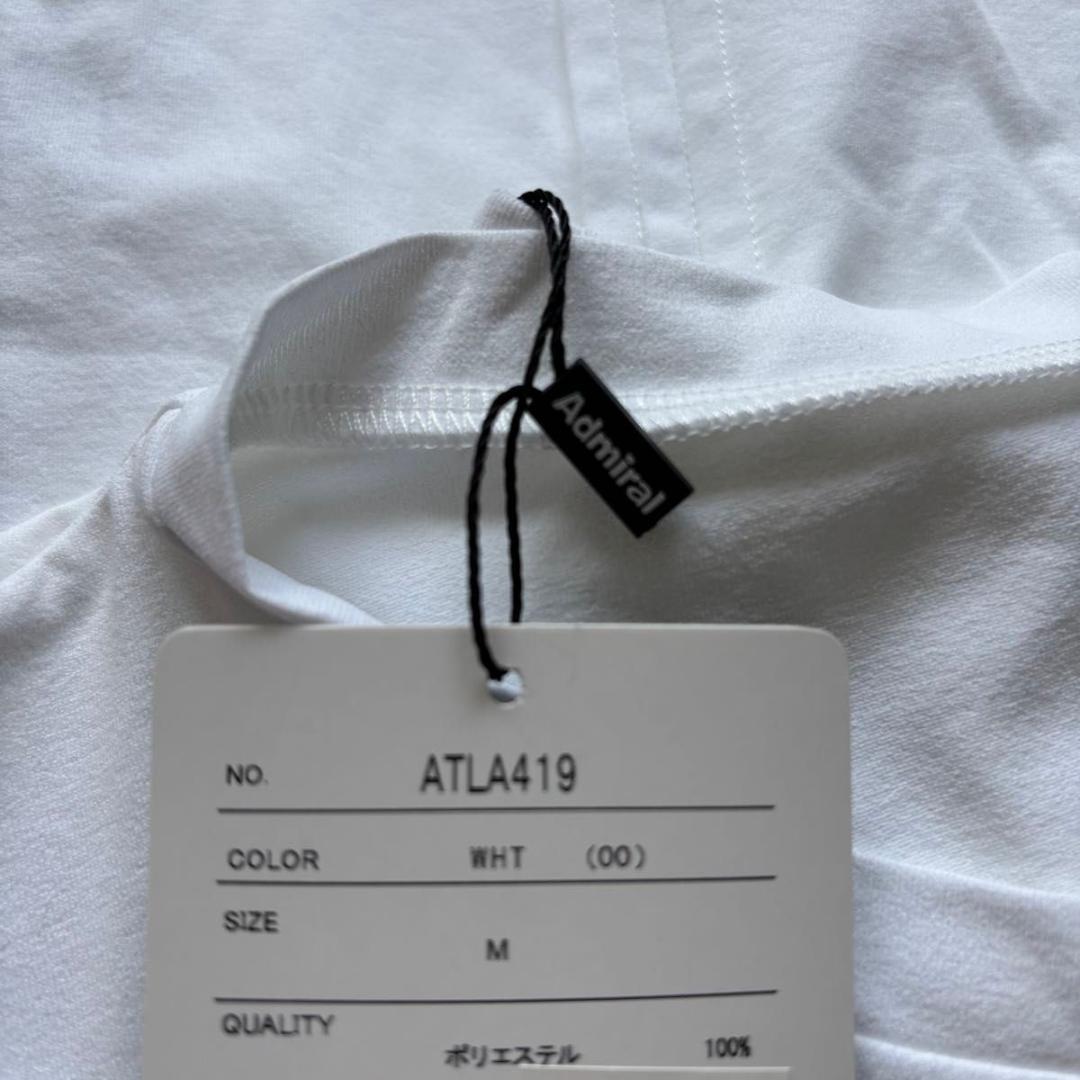 アドミラル｜レディース｜フロントピンタックTシャツ ホワイト｜ATLA419