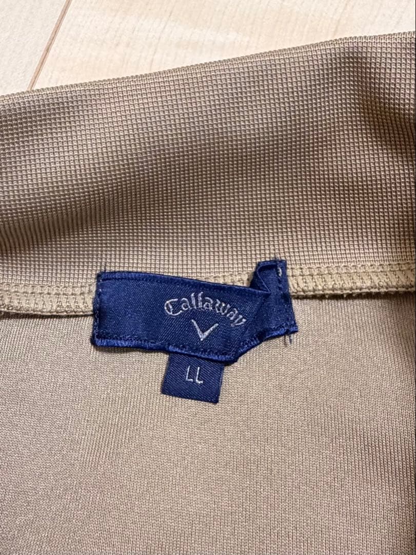 Callaway(キャロウェイ) メンズ モックネックスウェット LLベージュ