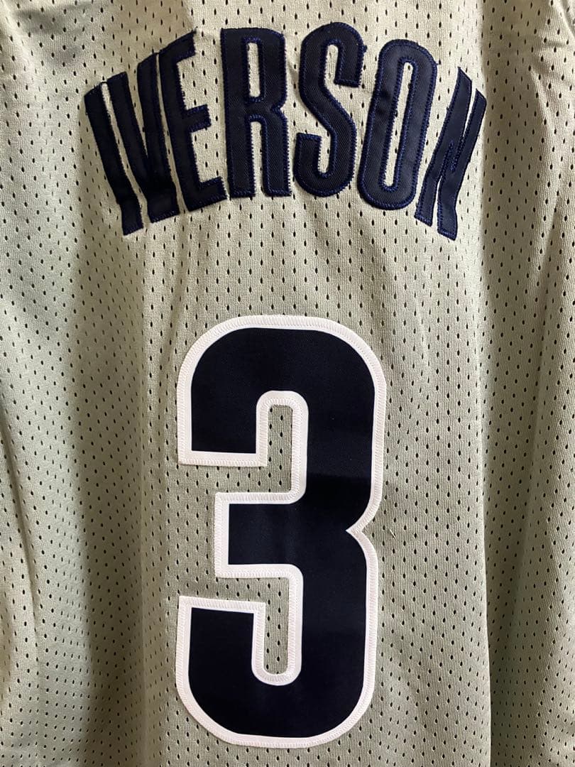 【レア物】NBA（NCAA）ユニフォーム A.IVERSON（ジョージタウン大）