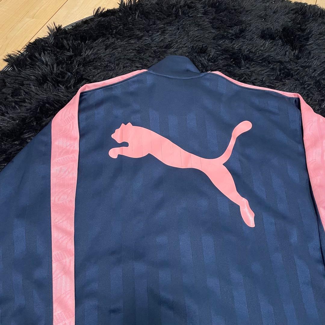 PUMA ジャージ上下セット SS 紺/ピンク