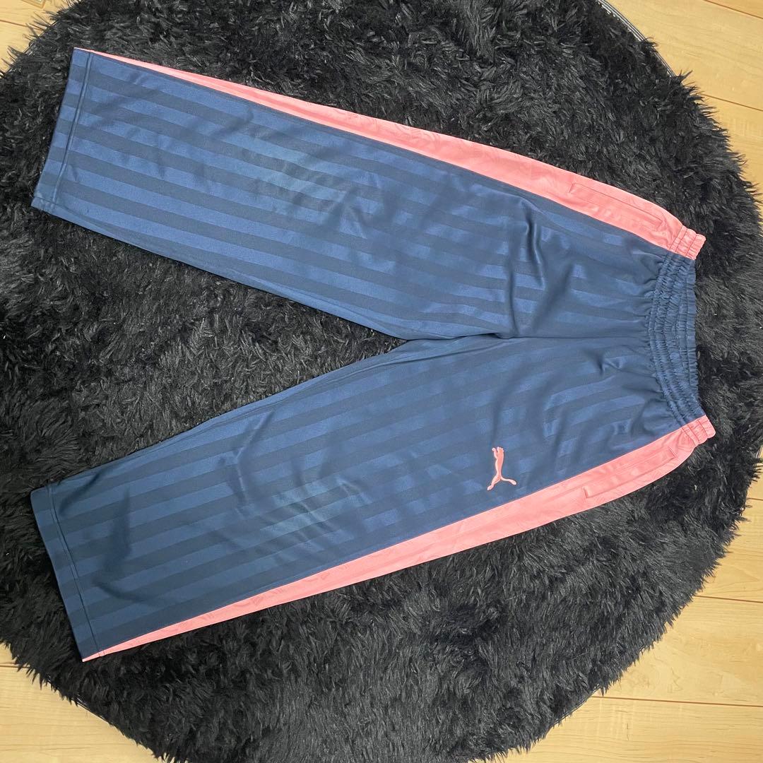PUMA ジャージ上下セット SS 紺/ピンク