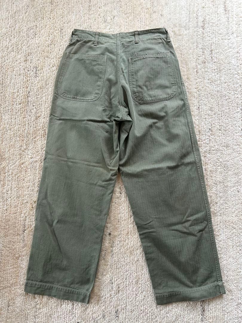 希少 40年代 USMC P41 HBTパンツ