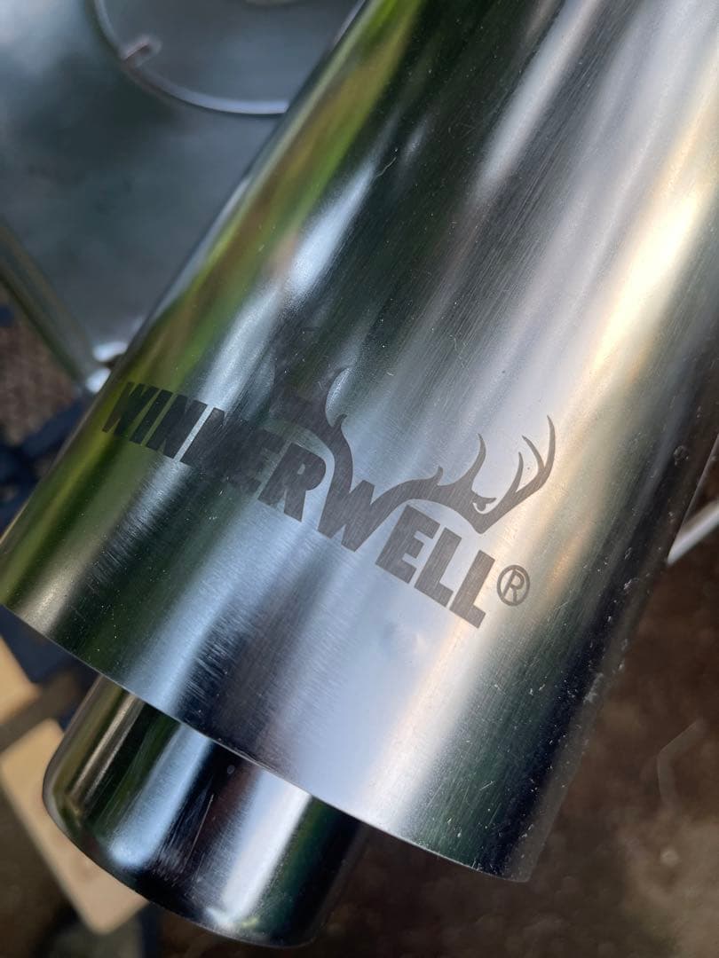 美品 WINNERWELL製 薪ストーブ 二重煙突 M 63mm