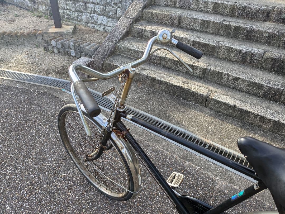 実用車 昭和 レトロ 自転車 ビンテージ ロッドブレーキ