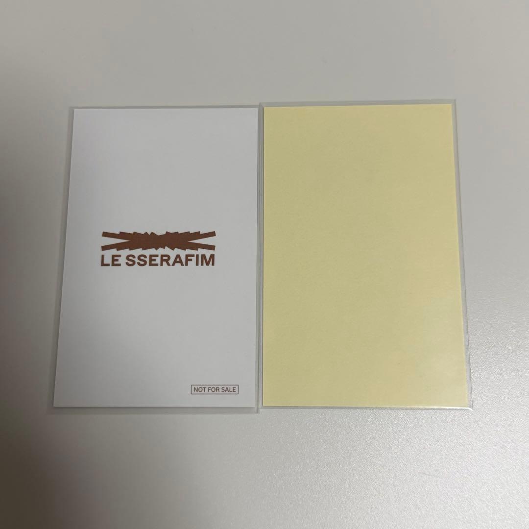 LE SSERAFIM ルセラ UNFORGIVEN ラキドロ トレカ ウンチェ