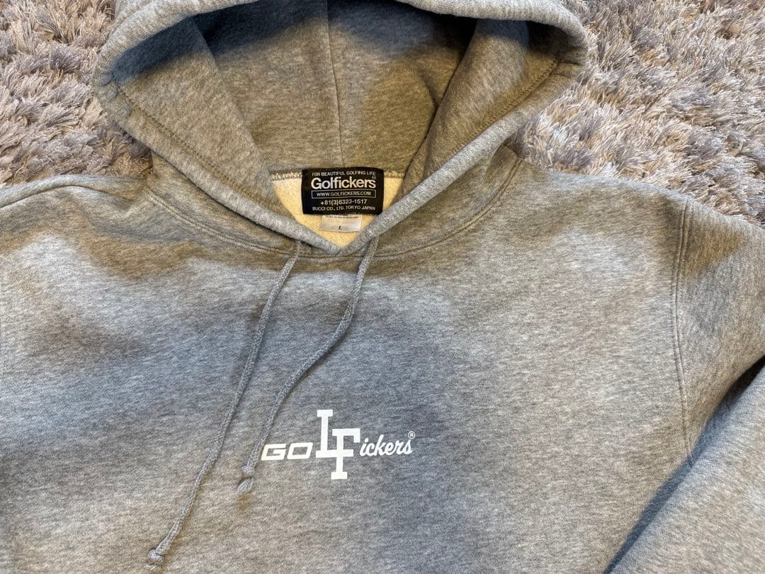 Golfickers フード付きスウェット L グレー