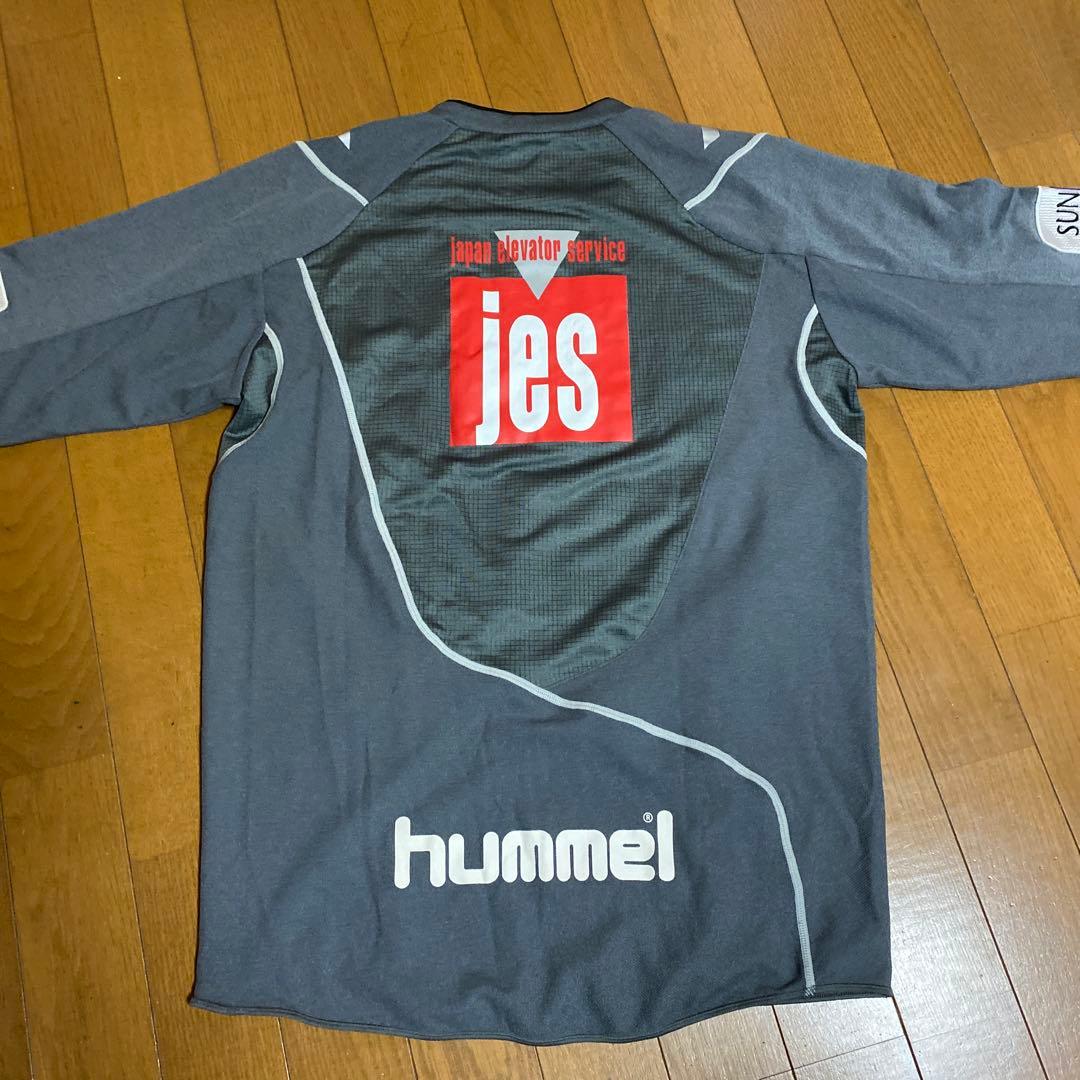 ヒュンメル　横浜FC支給品　hummel Oサイズ　練習着