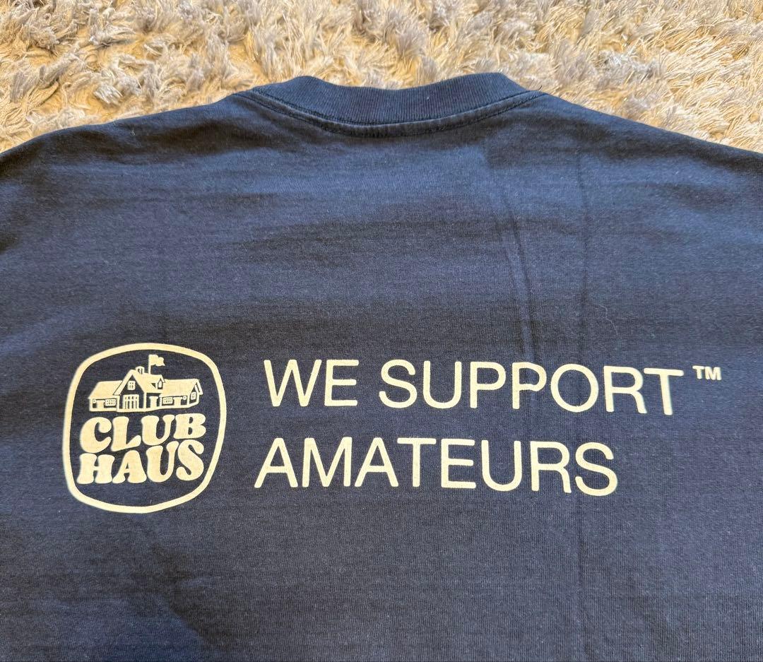 Clubhausネイビー Tシャツ