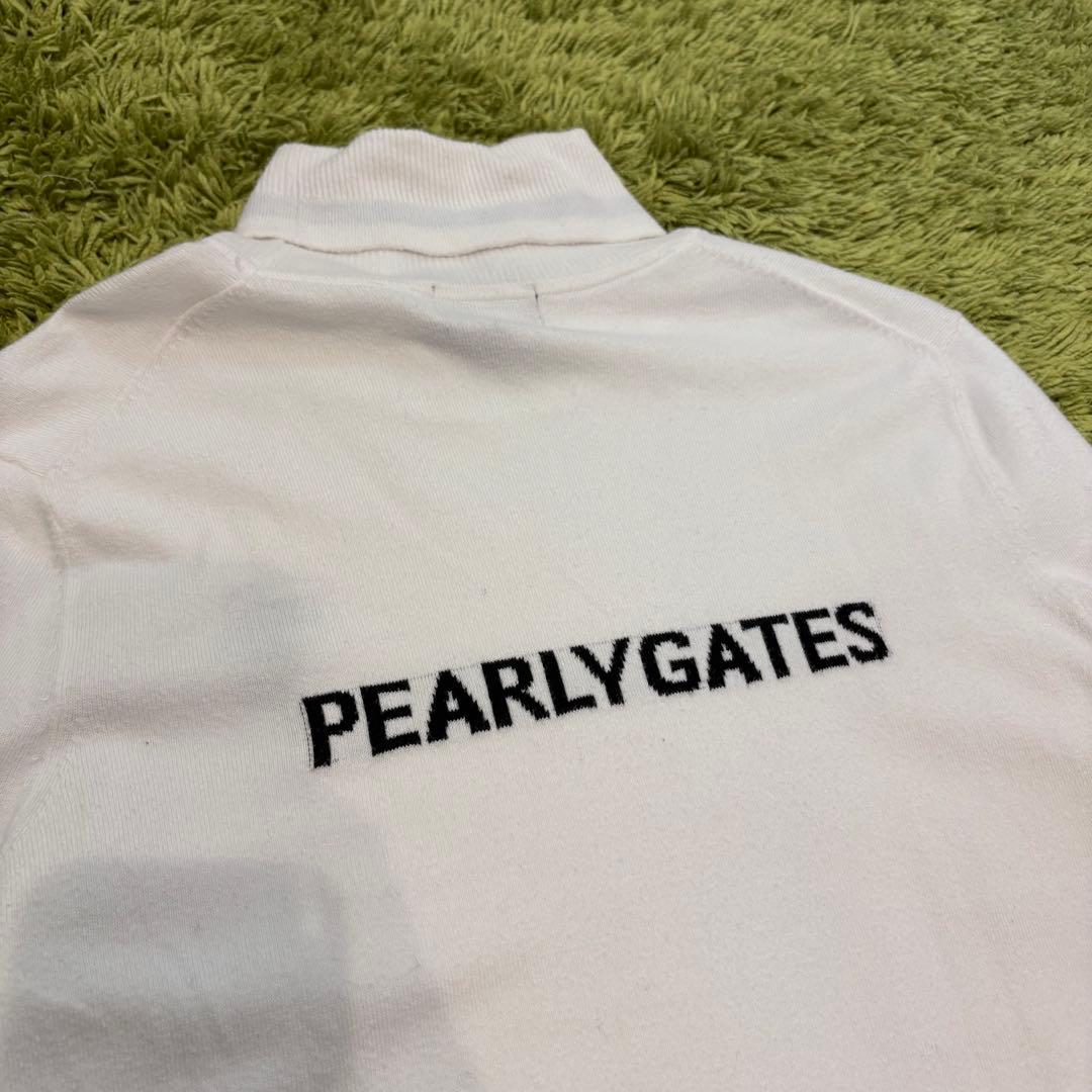 パーリーゲイツ PEARLYGATES ニットセーター ホワイト サイズ1 M