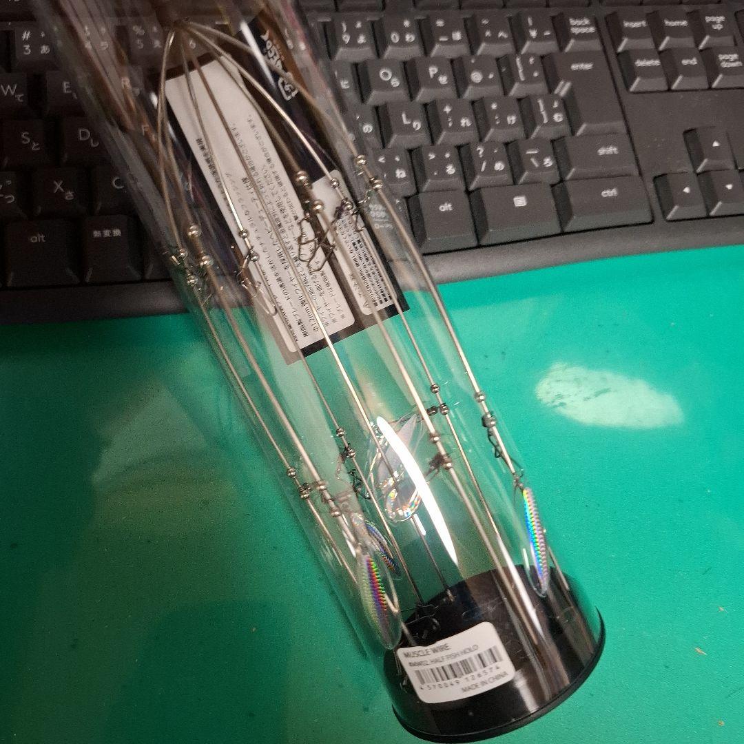 レイドジャパン　マッスルワイヤー　HALF FISH HOLO　新品