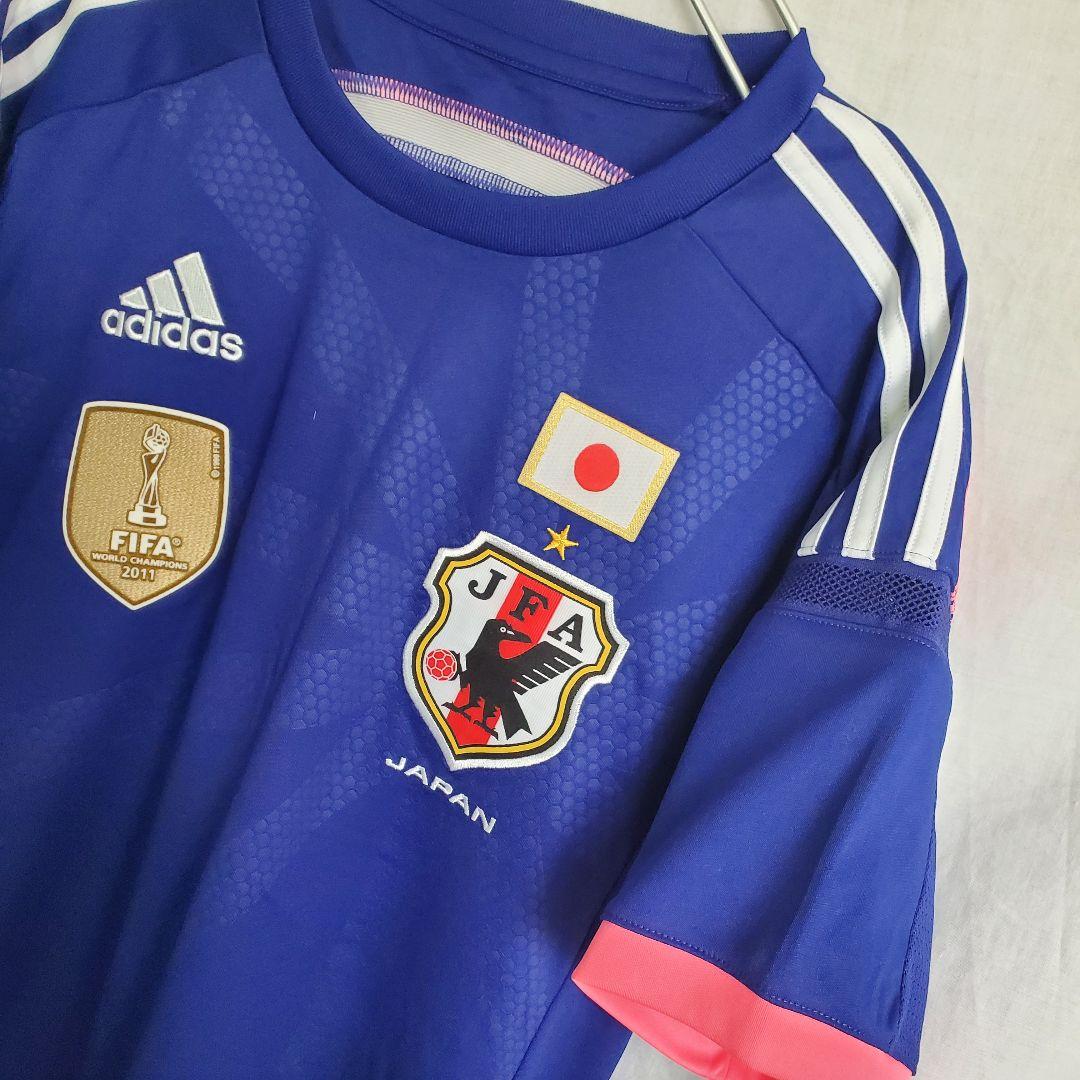 アディダス 2014 サッカー 女子日本代表 なでしこ ユニフォーム 星一つ！