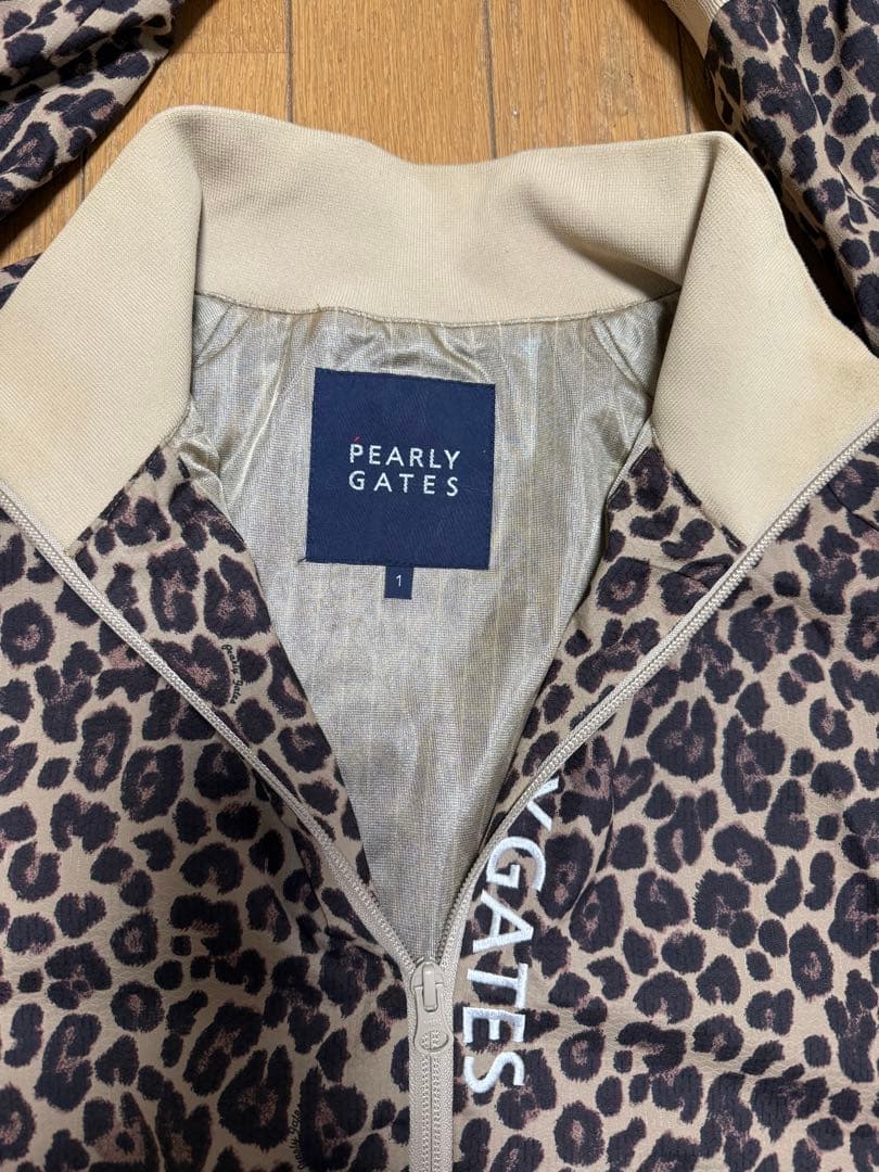激レアレオパード柄PEARLY GATES ブルゾン美品