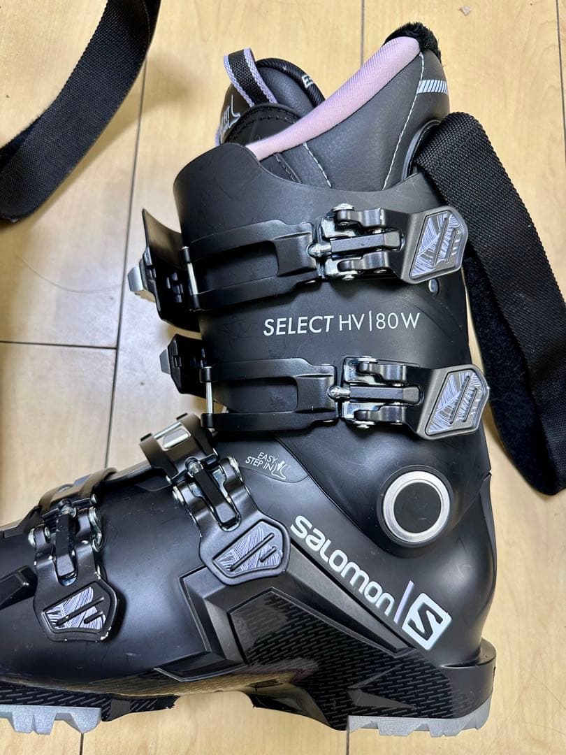Salomon美品⭐️スキーブーツSELECT HV 80W 初心者向けピンク色