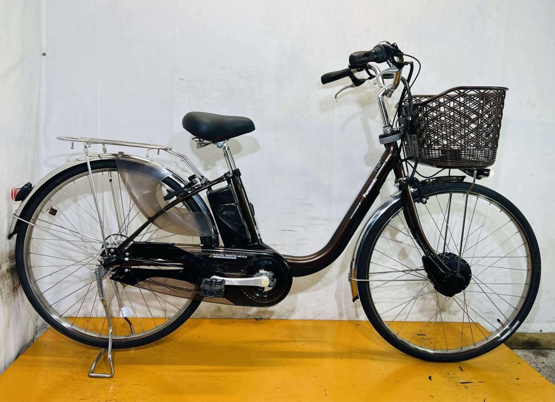 送料無料条件付きECONAVI パナソニック26インチ電動アシスト自転車　中古車