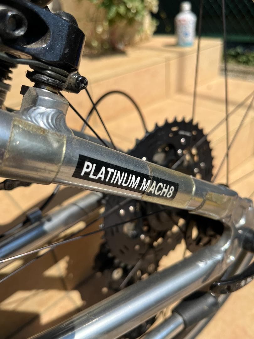 ルノー／プラチナマッハ8／11速化／韋駄天ホイール／20インチ／折り畳み