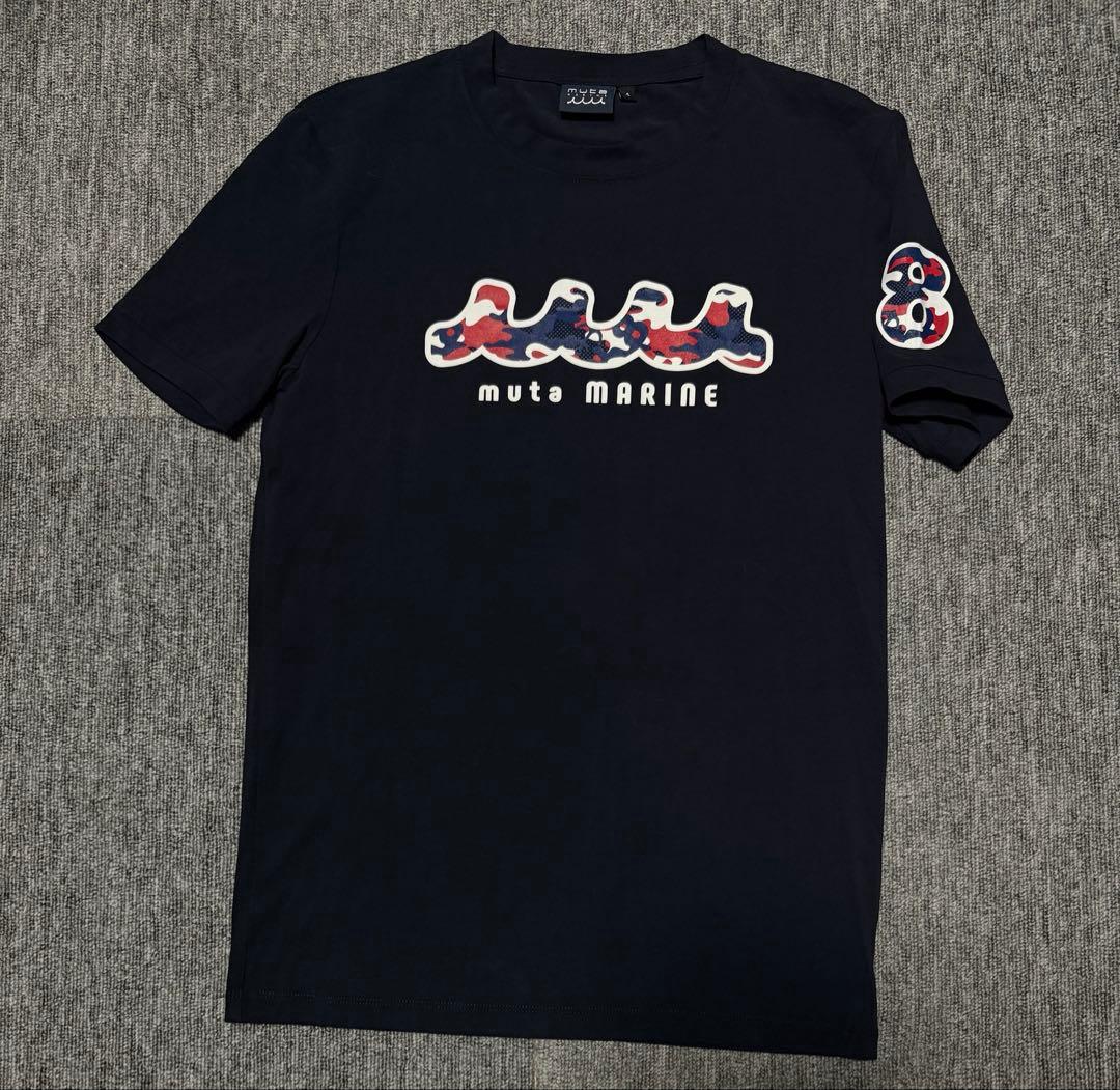 muta MARINE ムータマリン迷彩　カモフラ　ロゴ　Tシャツ