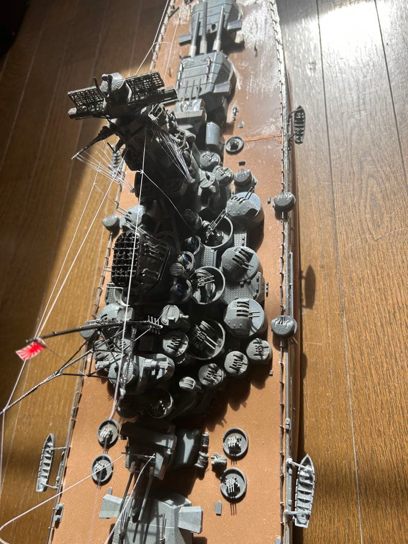 超大型戦艦大和1350mm製作完了しました。(1号作戦時)仕様です。