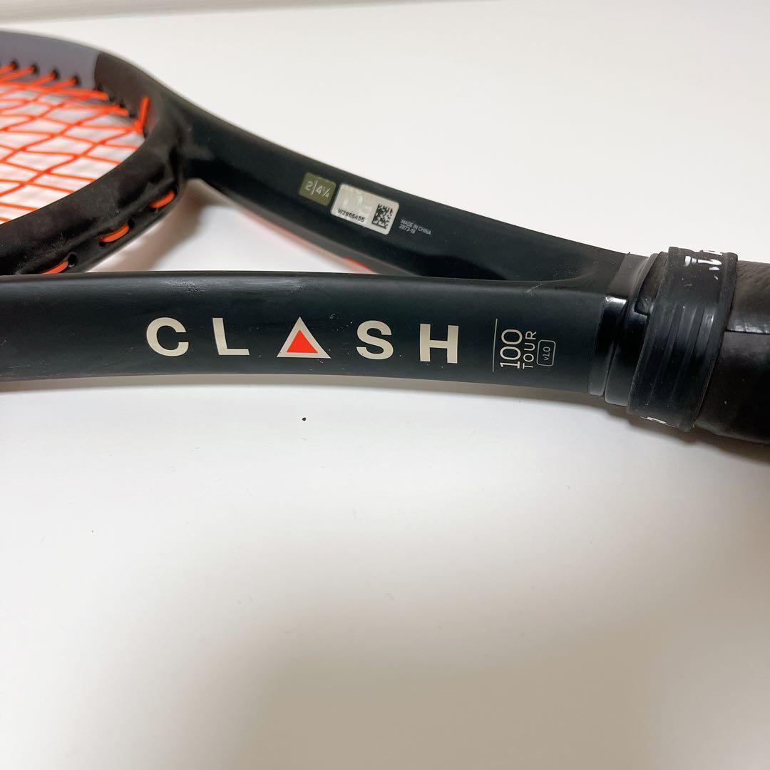 Wilson CLASH 100 tour v1.0 テニスラケット G2