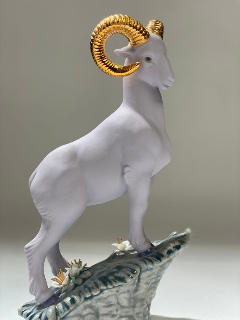 リヤドロ LLADRO 『山羊(安泰)』 世界限定数1888体
