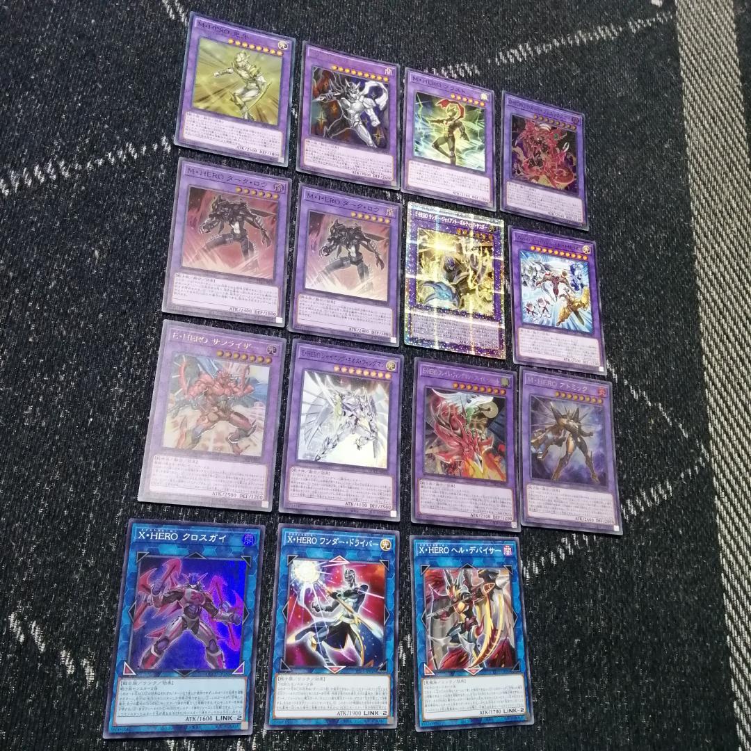遊戯王　デッキ　HERO　フレイムシュート　ボルテックサンダー04194