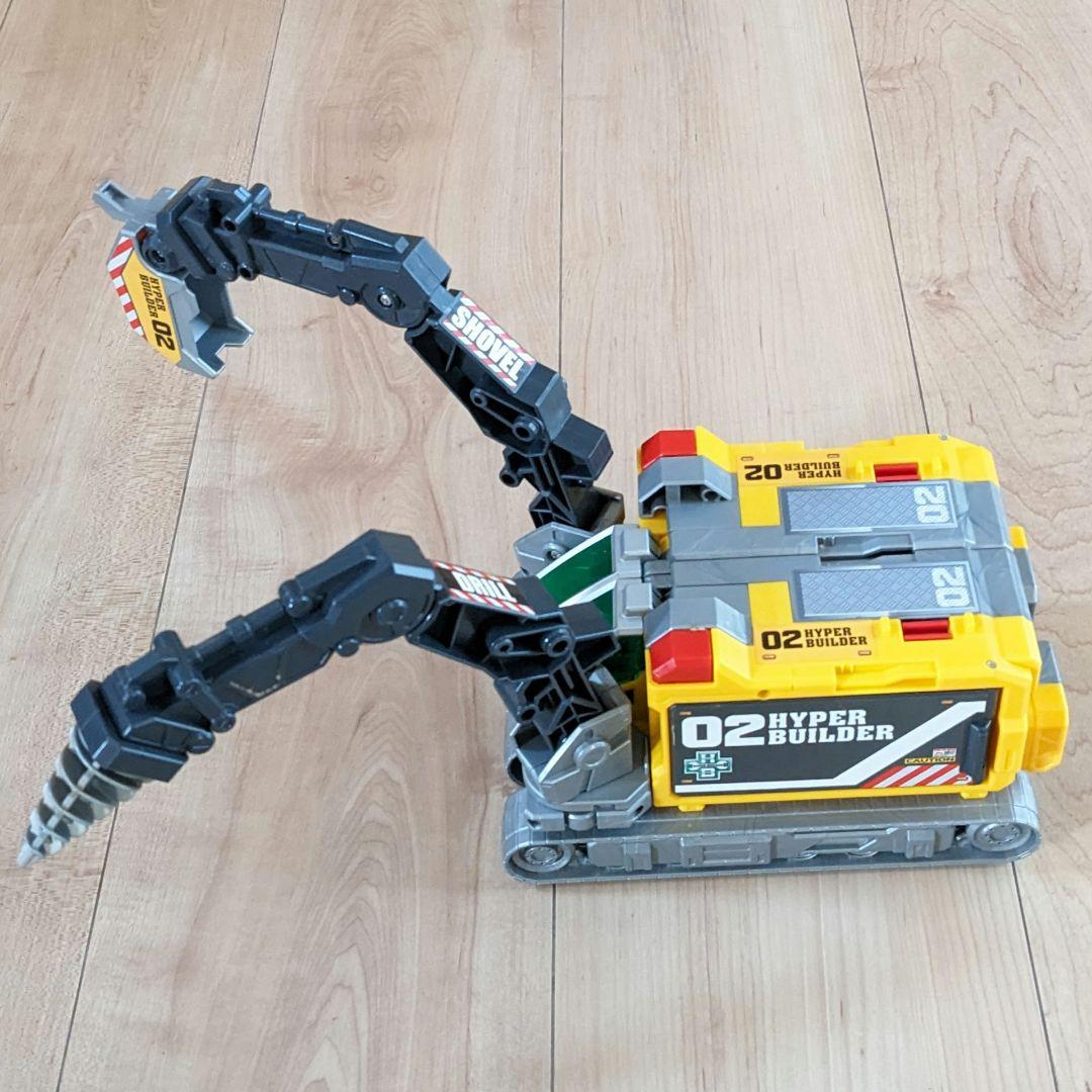 タカラトミー　トミカ　ハイパービルダー　ハイパービルダー２号　大型特殊作業車