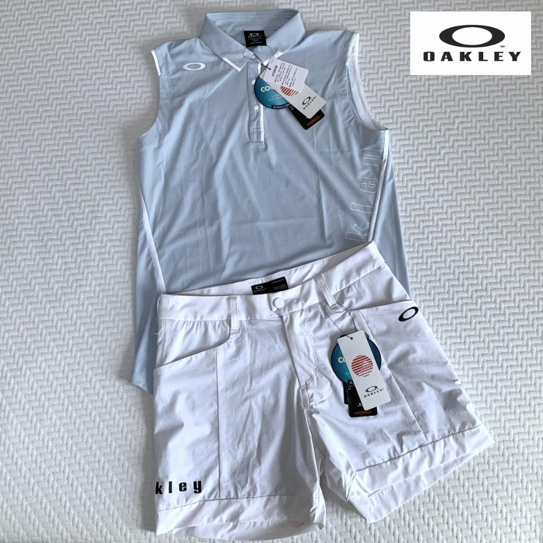 オークリーゴルフ OAKLEY【Ｌ】セットアップ ノースリーブ＆ショートパンツ