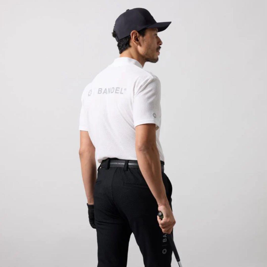【新品・タグ付き】BANDEL メンズ モックネック ホワイト M
