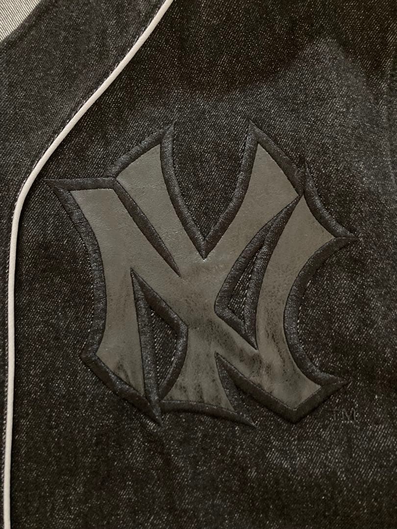 MLB メジャーリーグベースボール ニューヨーク・ヤンキース デニムシャツ