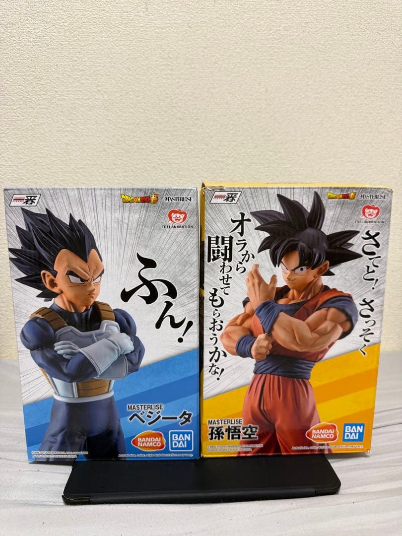 一番くじ　ドラゴンボール　STRONG CHAINS C賞ベジータとD賞孫悟空