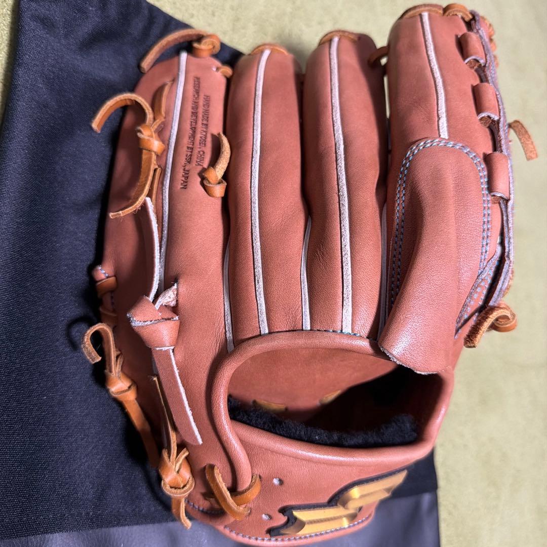 プロエッジ 硬式野球グローブ ブラウン