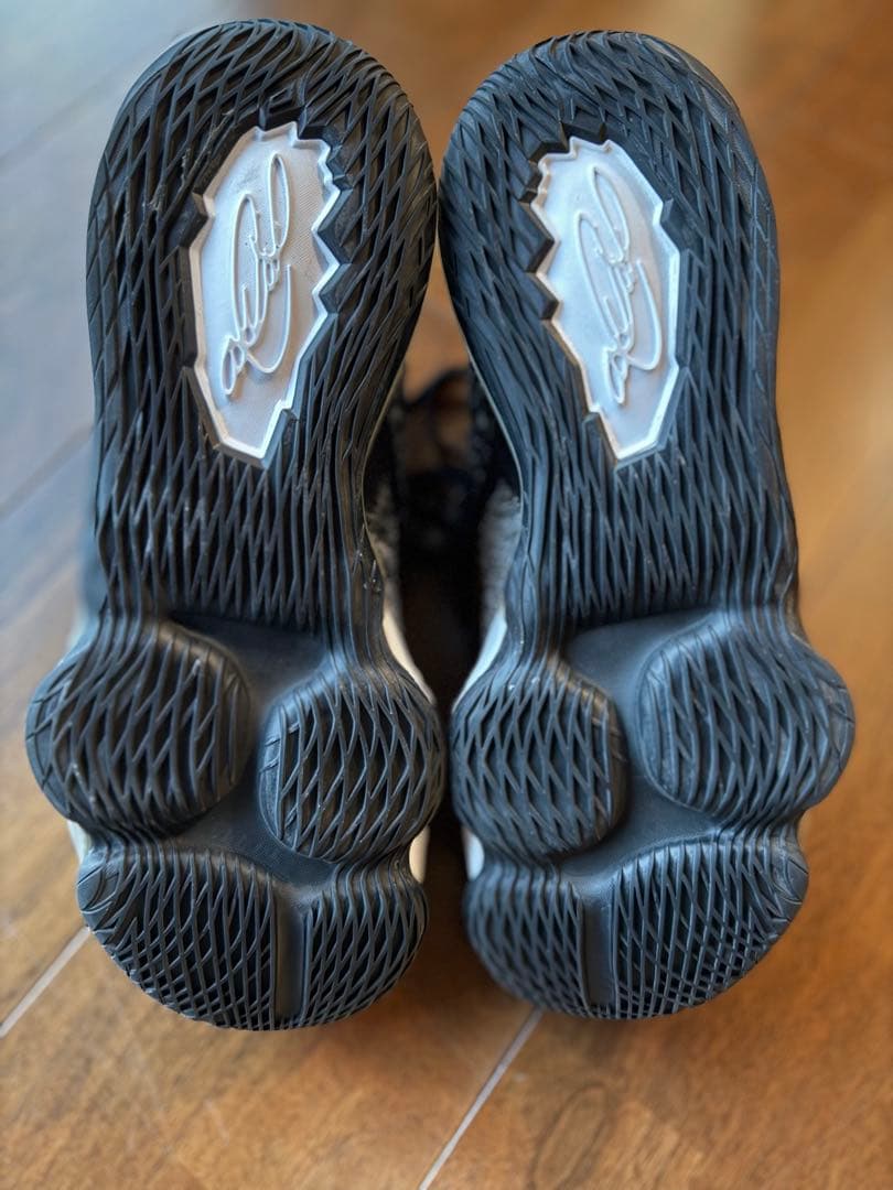 NIKE LEBRONバスケットボールシューズ ブラック/グレー