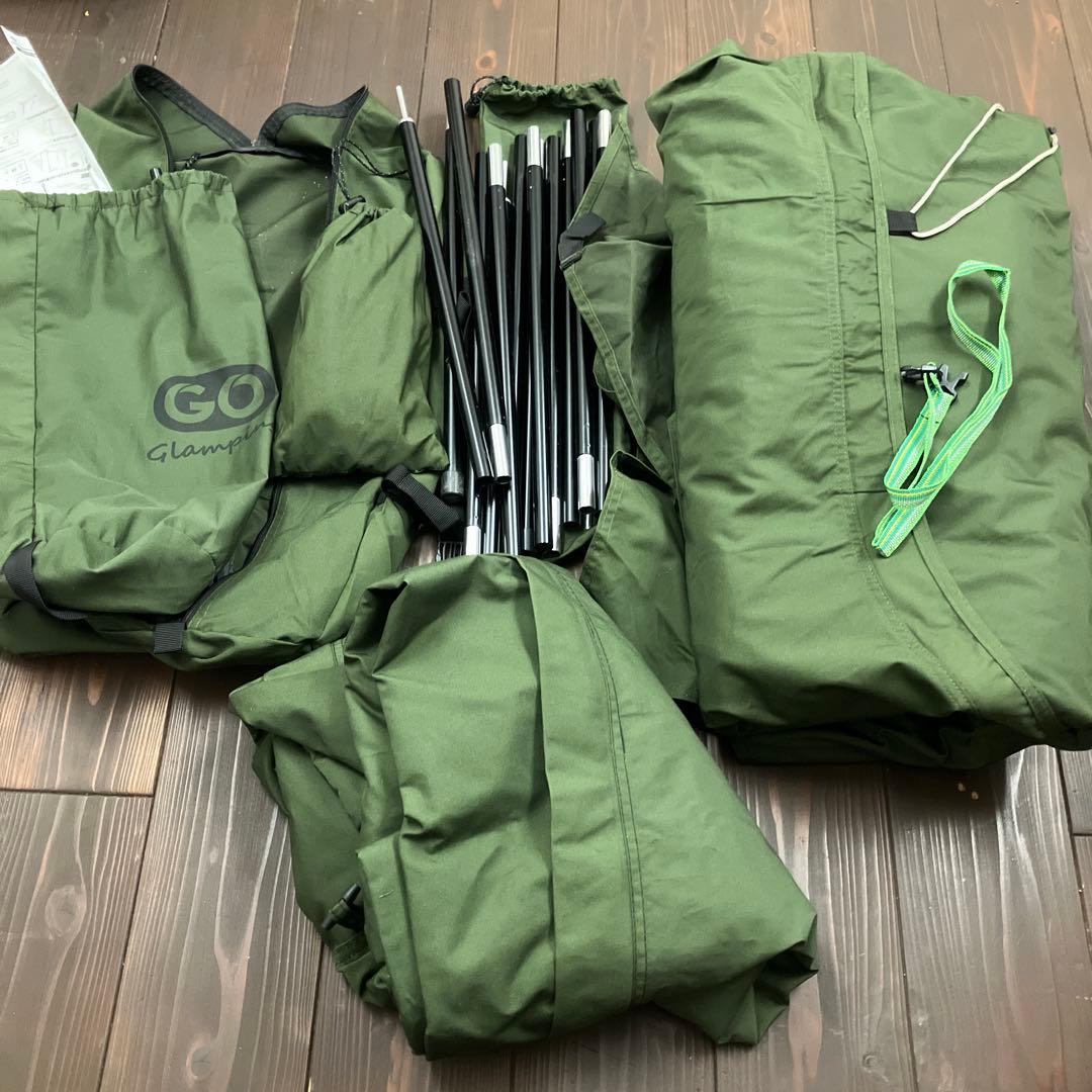 goglampingパップテント&前幕セット