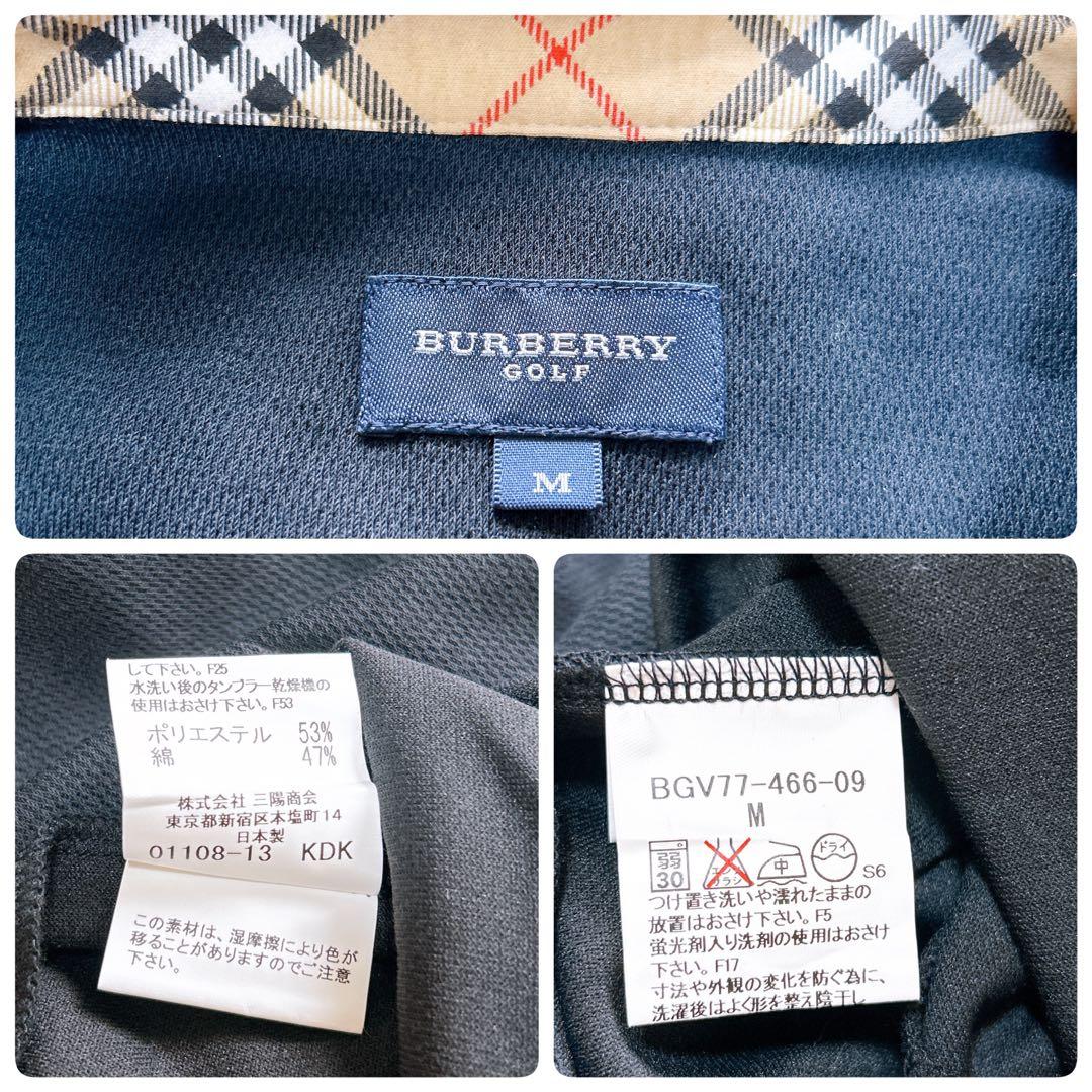 美品　BURBERRY GOLF　ワンピース　半袖 ノバチェック ポロシャツ