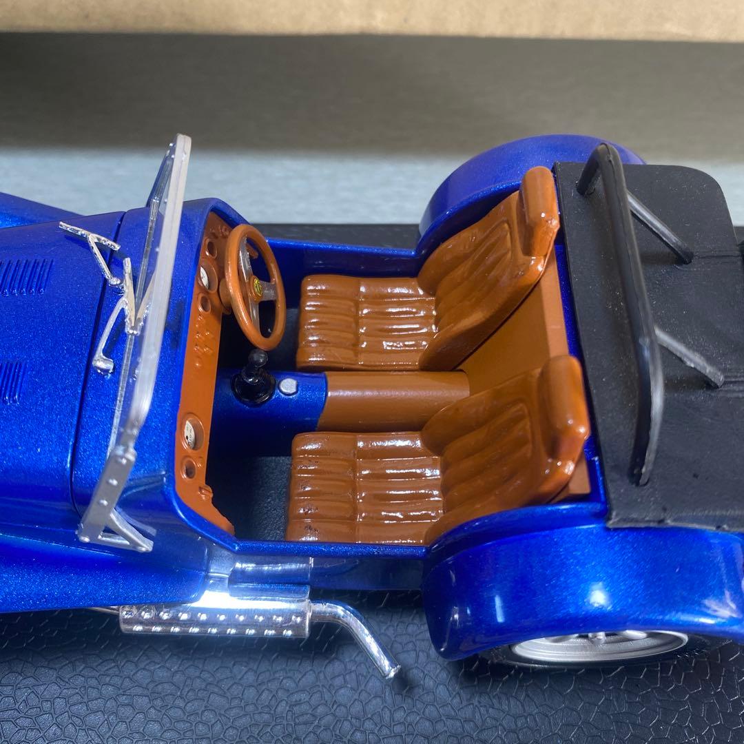 アンソン Caterham ロータス　スーパーセブン 1973 1/18 ブルー