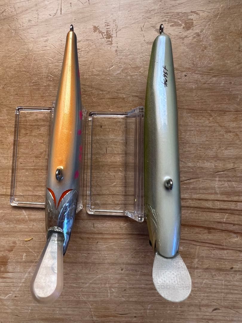 イ*ウ様 サクラマスミノー　I’s wood works 90F&STワークス9