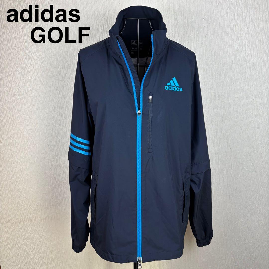 ★美品★ adidas GOLF メンズ 2WAY ナイロン GOLFジャケット
