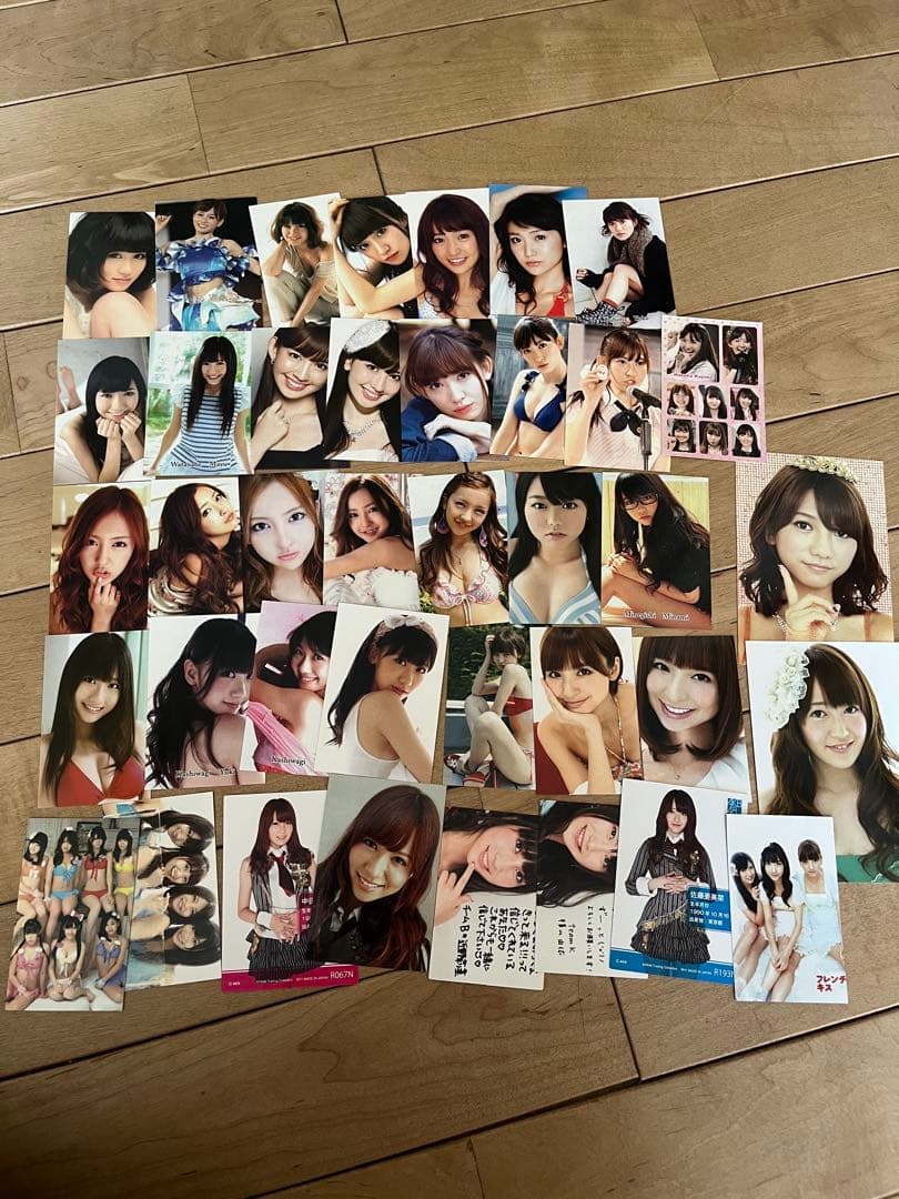 akb48 初期メン　生写真　ブロマイド　まとめ売り　サイン色紙　シール　下敷き