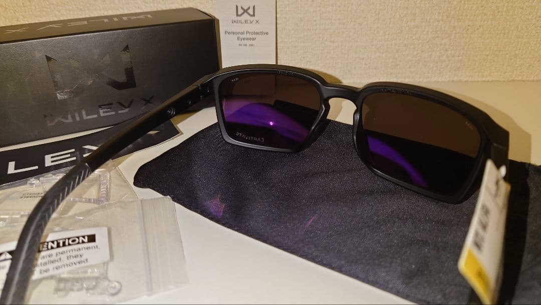 新品未使用 wiley x ALFA 実物 AC6ALF18 CAPTIVATE