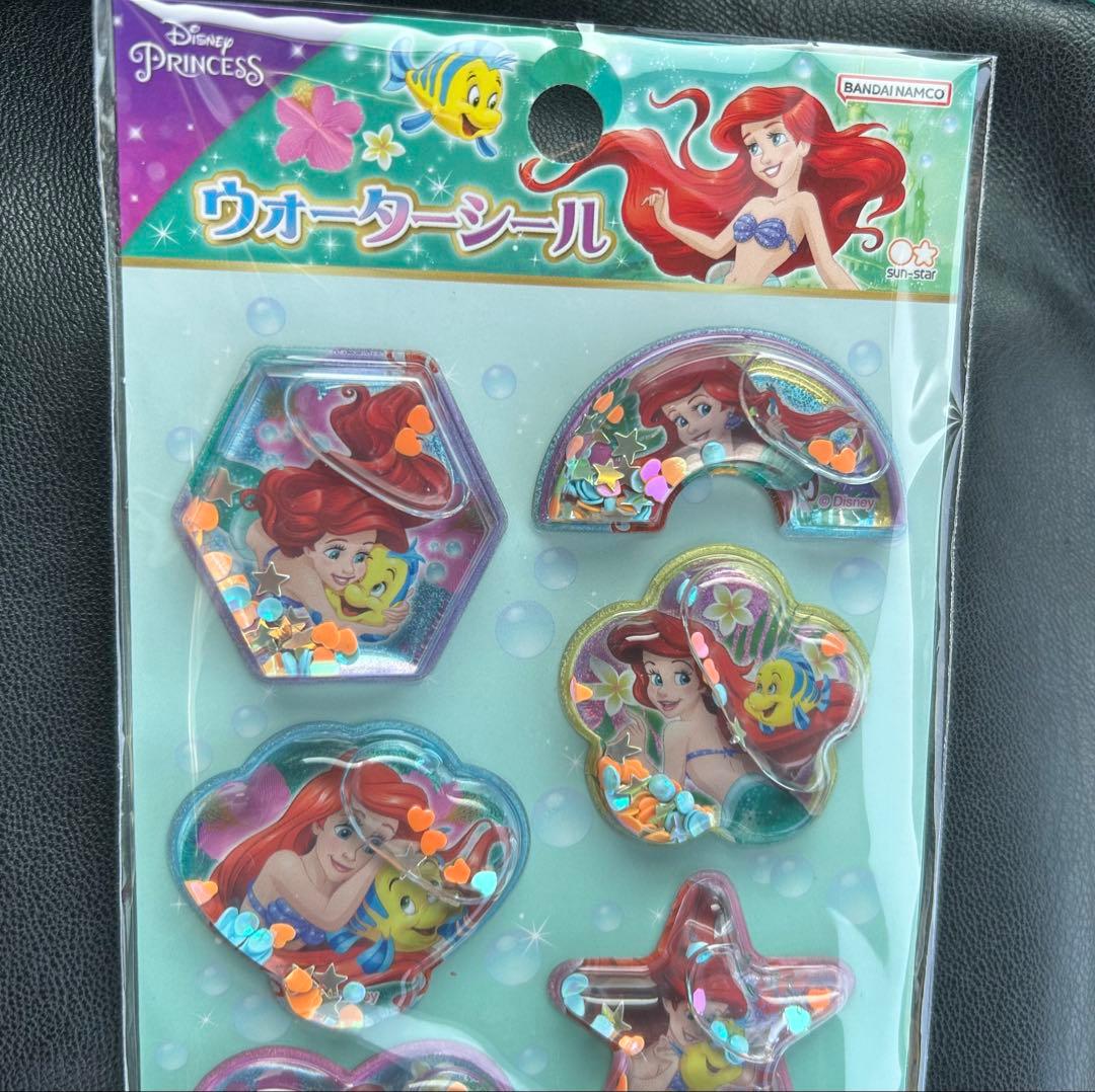 アリエル ウォーターシール 10枚セット ディズニー まとめ売り