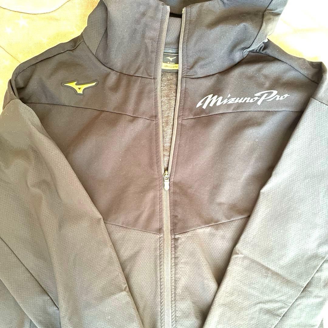 Mizuno Pro ミズノプロ ブレスサーモ ナイロン パーカーサイズO 野球