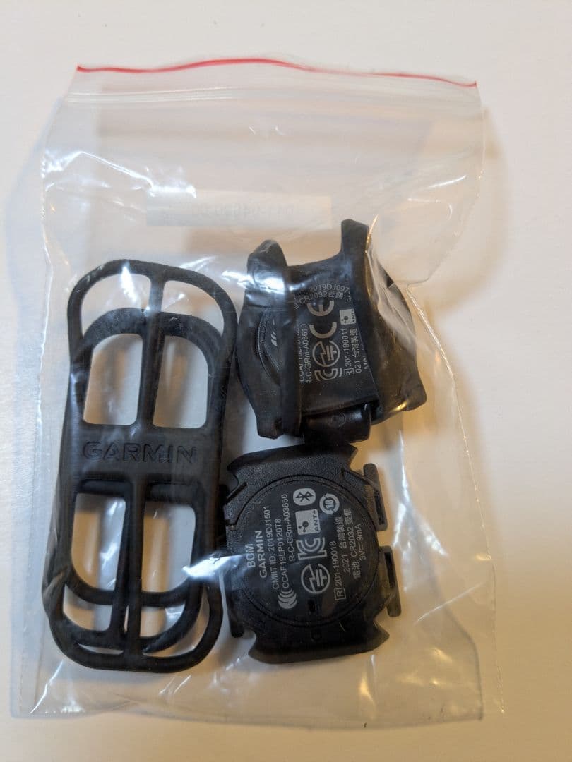 新型GARMINスピードケイデンスセンサー一式
