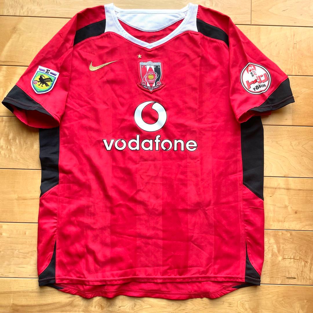 NIKEナイキ浦和レッズ2006半袖ユニフォームMサイズvodafoneホーム