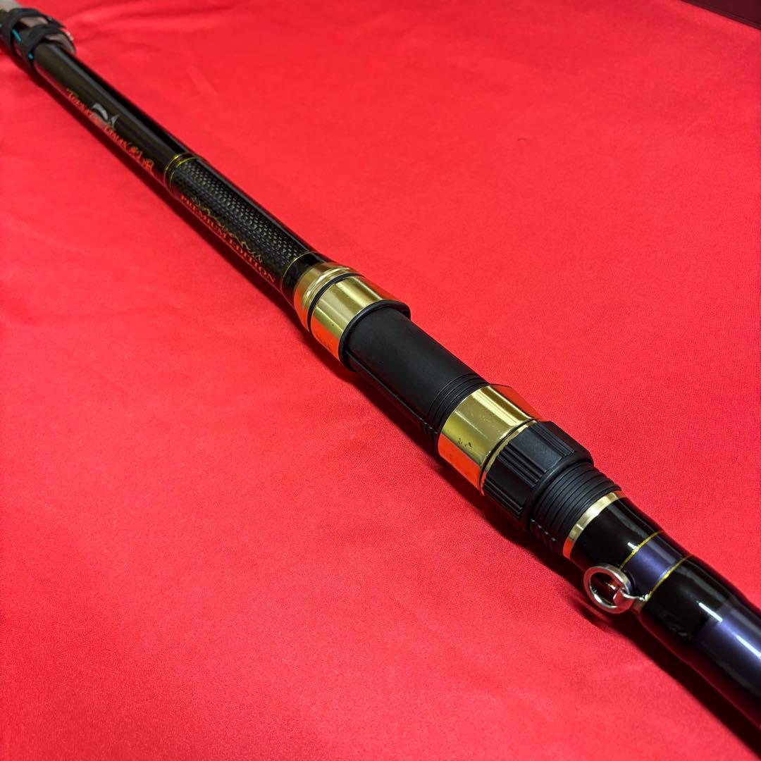 新品　タマン竿　ぶっこみ竿　投げ竿　遠投竿　トルネードタマン烈風　8号　5m